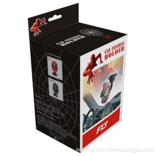 Mobile phone car mount holder, windshield and dashboard available, suitable for all types of mobiles